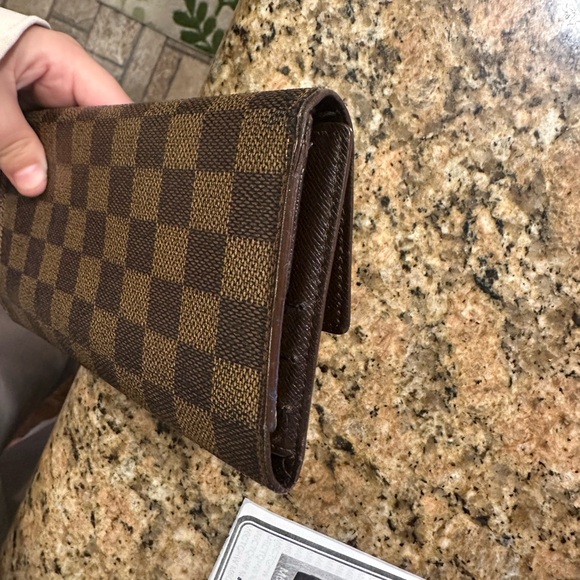 Louis Vuitton Damier Ebene Wallet on Chain - Picture 4 of 8